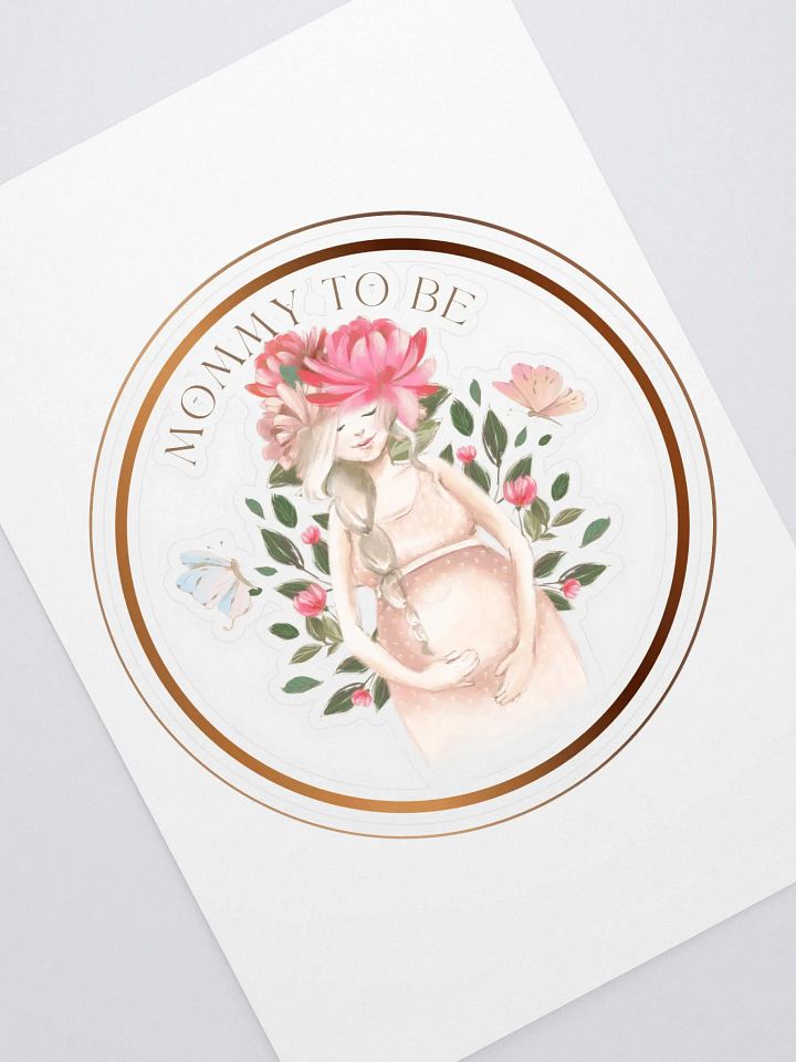 ✨ "Mommy-to-Be Bump Sticker" product image (1)