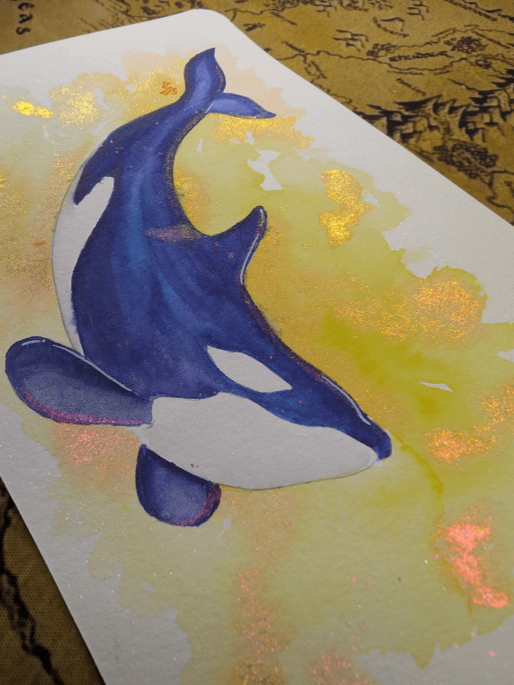 Orca with Yellow and Orange product image (2)