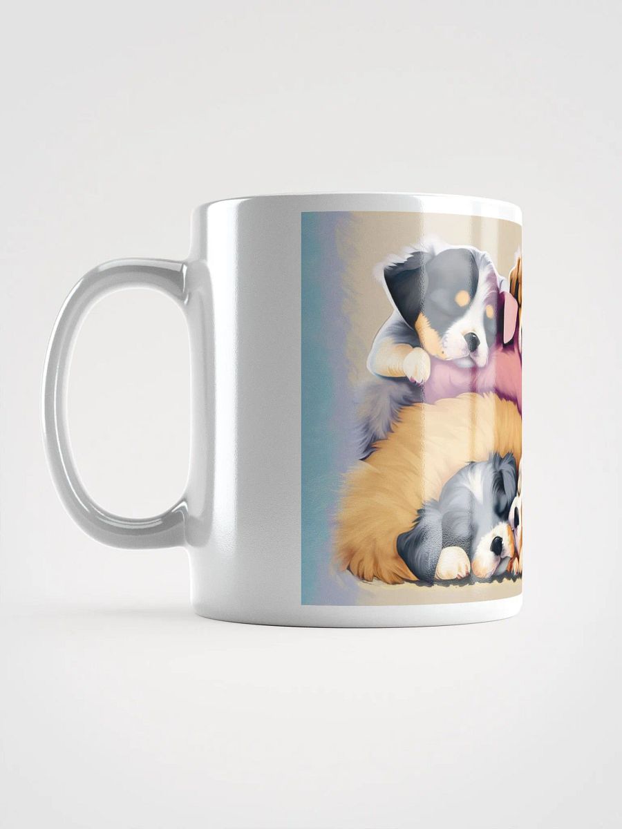 Start Your Day with a Dose of Cuteness: Puppy Pile Mug product image (6)