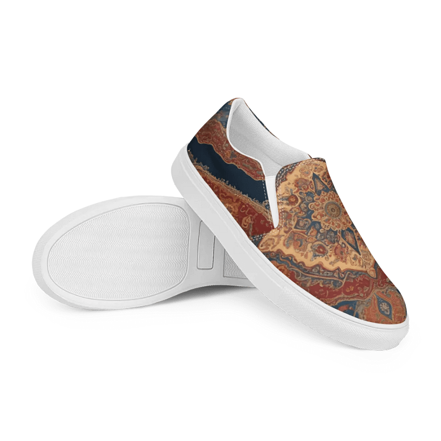 Oriental Medallion Tapestry Mens Slipons product image (12)