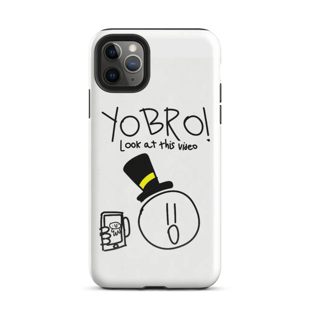 “YO BRO LOOK AT THIS VIDEO” IPhone case product image (2)