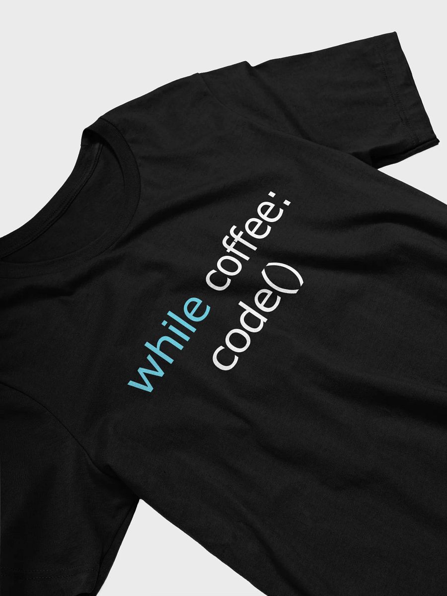 Python Coffee Code T-Shirt product image (8)