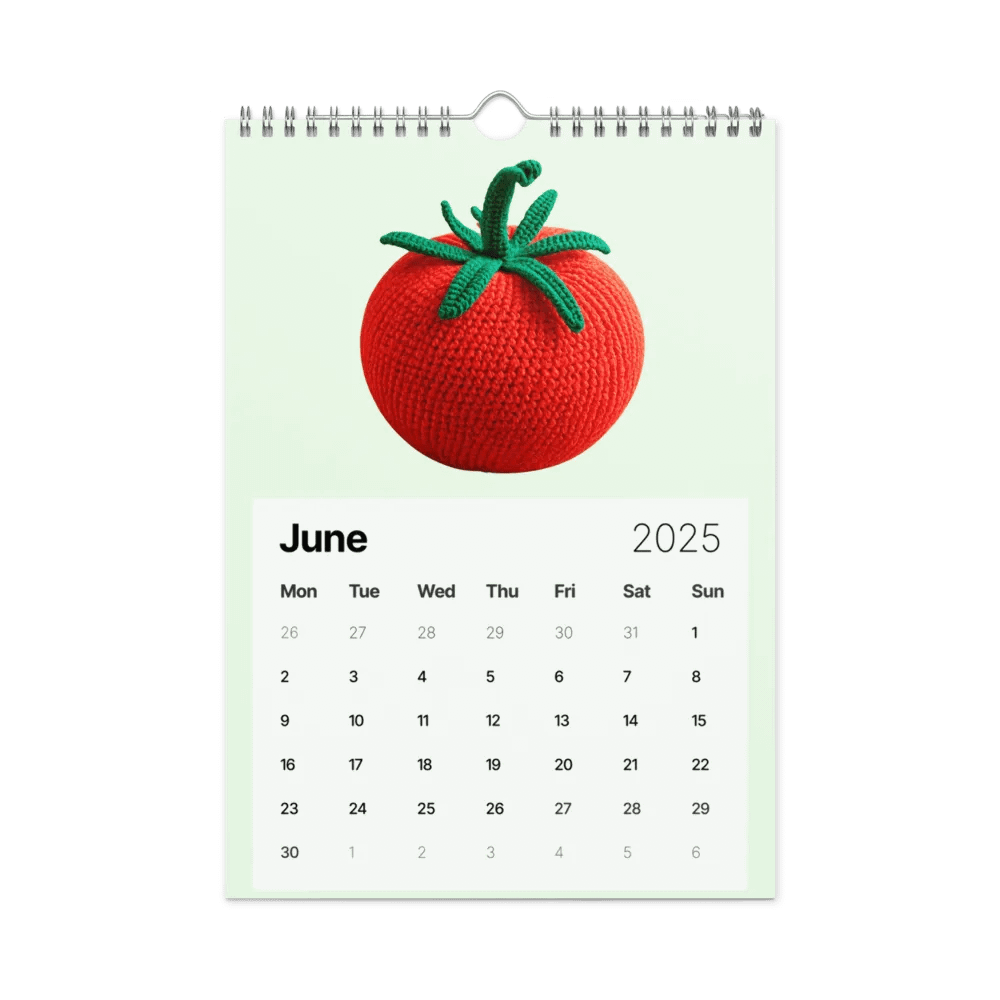 CozyAvocado's Healthy 2025 Calendar Veggie Edition product image (7)