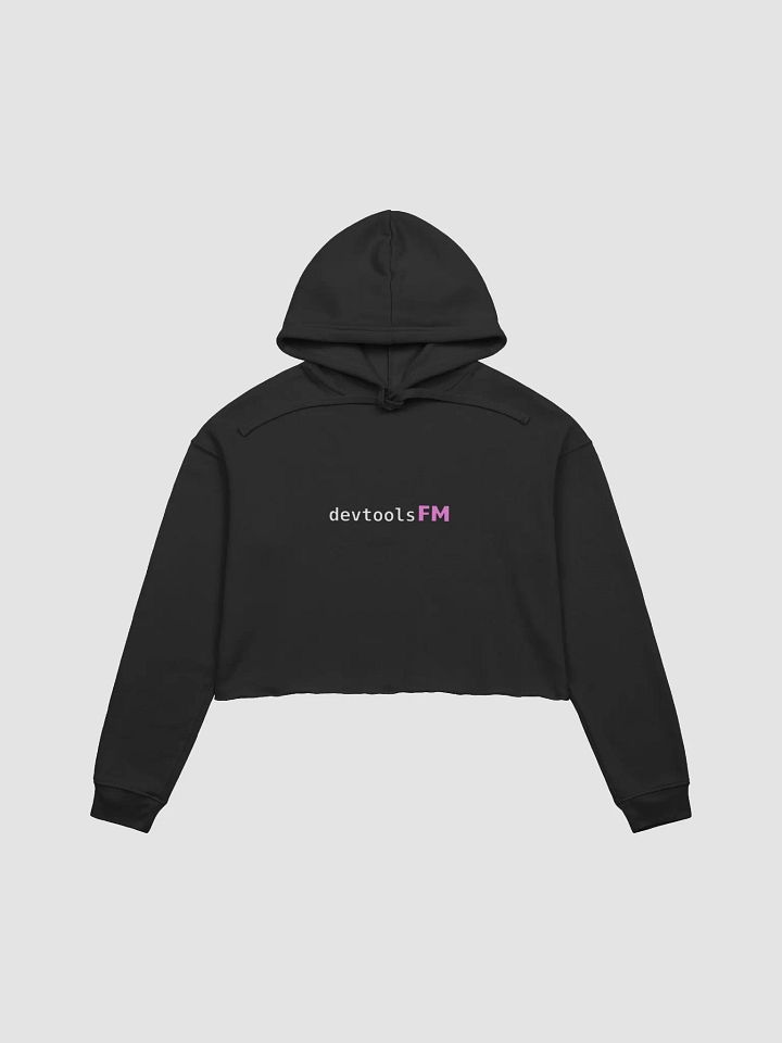 Brand Crop Hoodie product image (1)