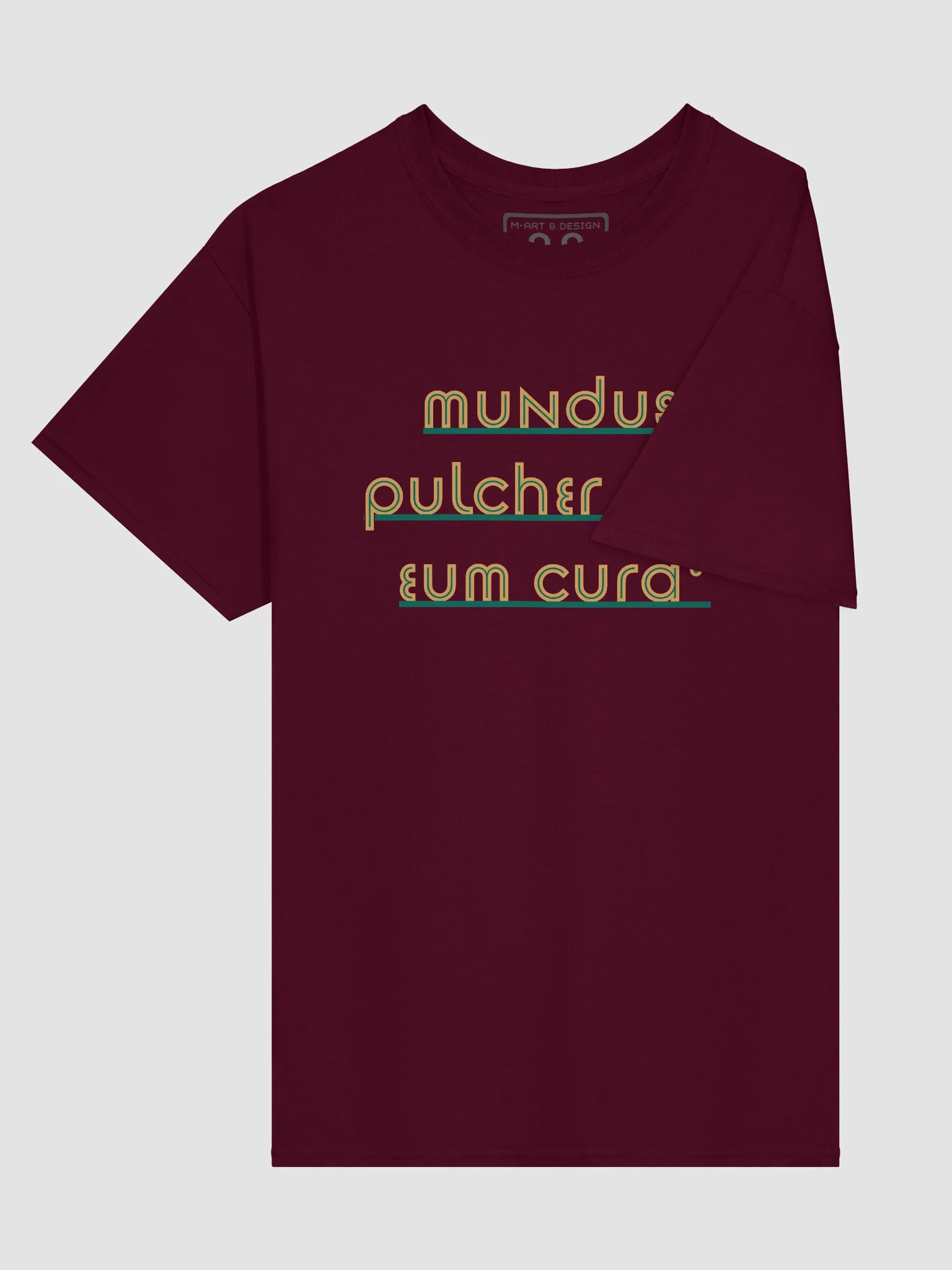 Mundus Pulcher Est, Eum Cura – Wear the Beauty. Protect the World Graphic Tee product image (3)