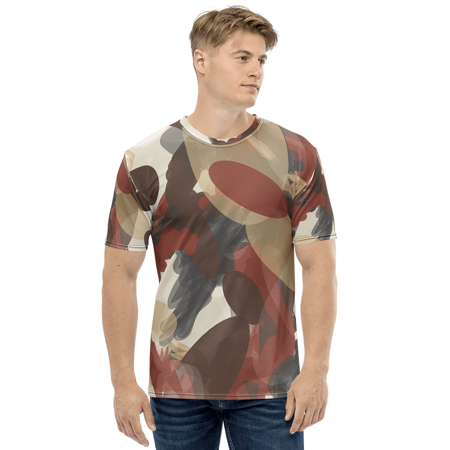 Translucent Abstract All-Over Print T-Shirt product image (1)