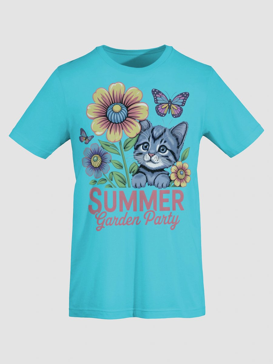 Summer Garden Party Kitten T-Shirt product image (62)