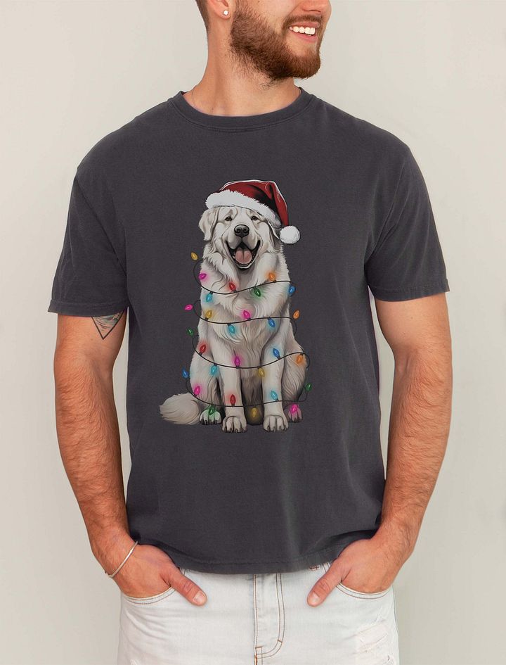 Funny Great Pyrenees Christmas T-Shirt for Great Pyrenees Paw-rents product image (21)