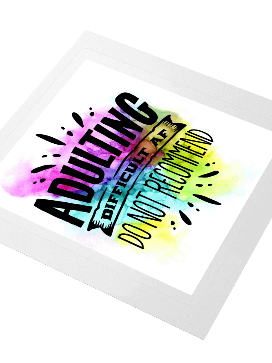 Adulting Difficult AF Sticker product image (8)