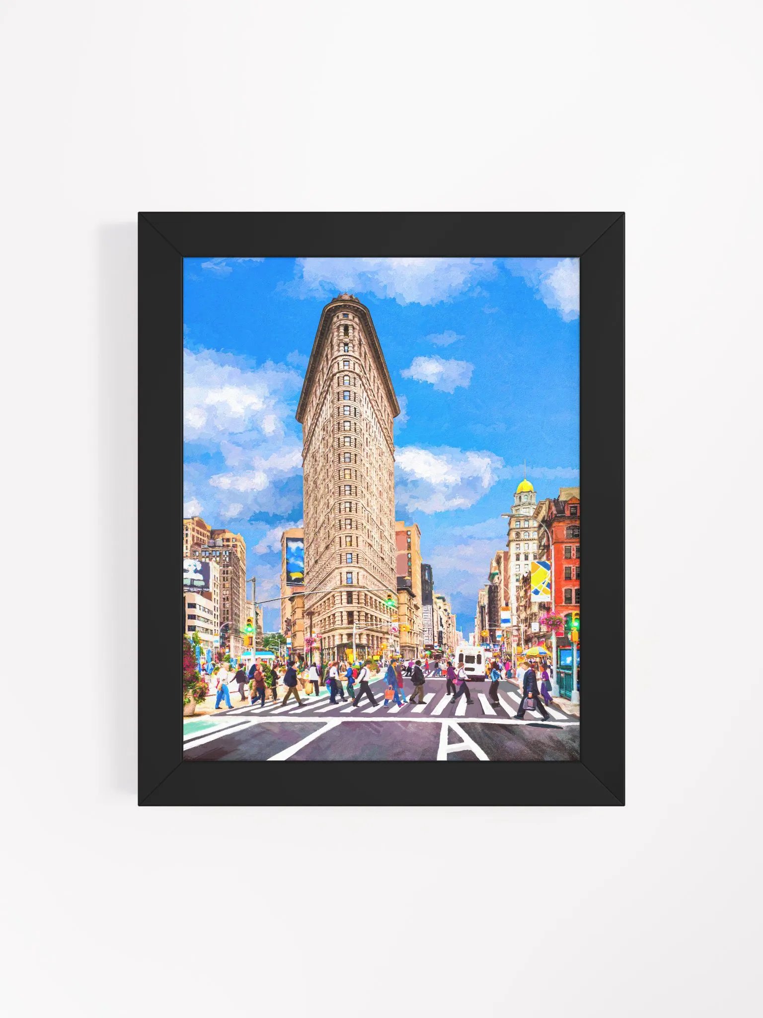New York City’s Iconic Flatiron Building – Manhattan Studio Framed Print product image (4)