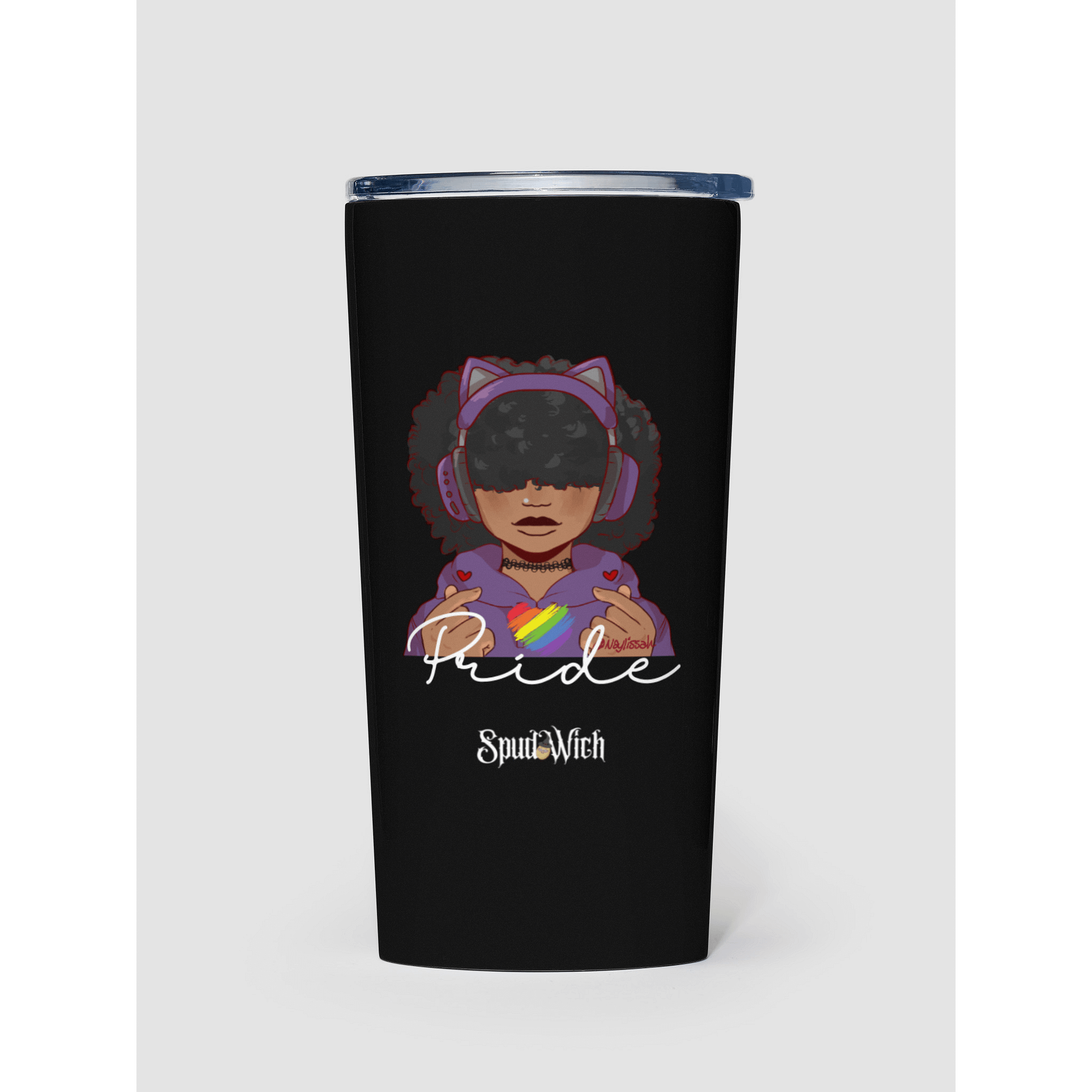 Pride Tumbler (Black) product image (1)