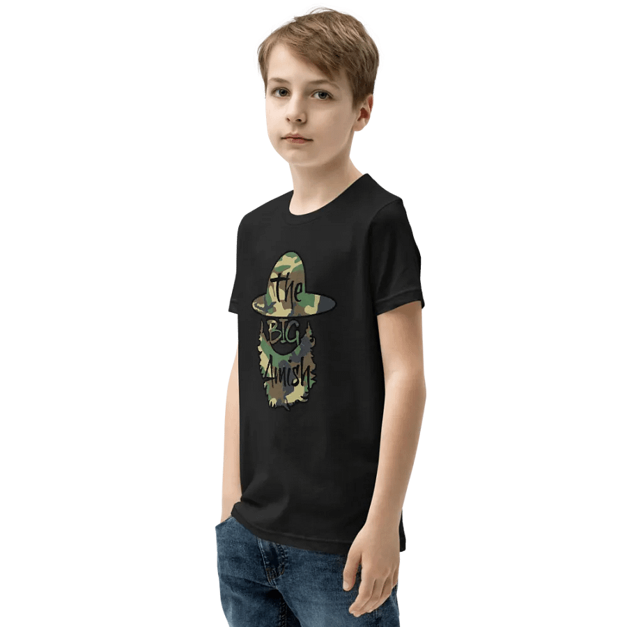Camouflage Amish Youth T-Shirt product image (3)
