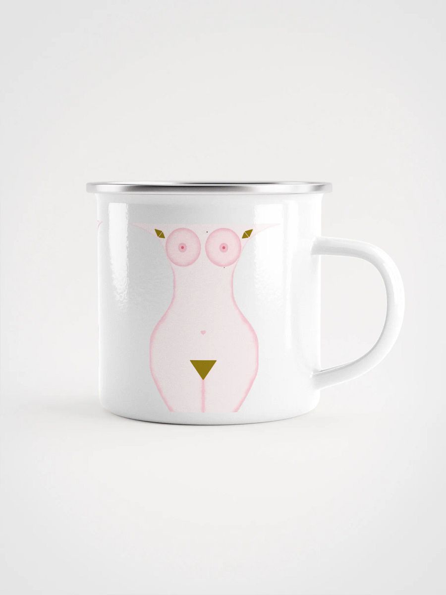 Genuine Femininity Enamel Mug product image (1)
