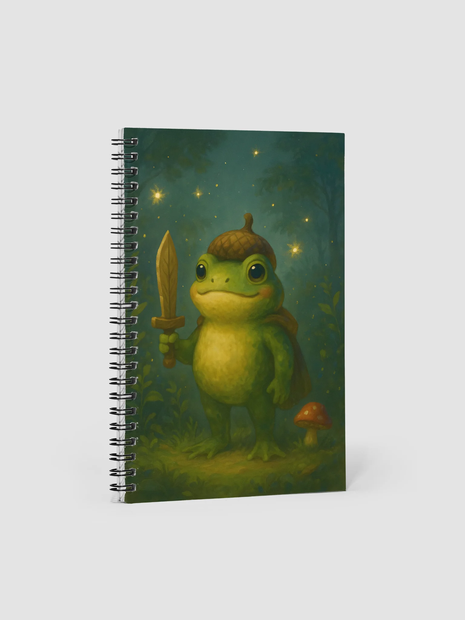 Frog Village Spiral Notebook product image (1)