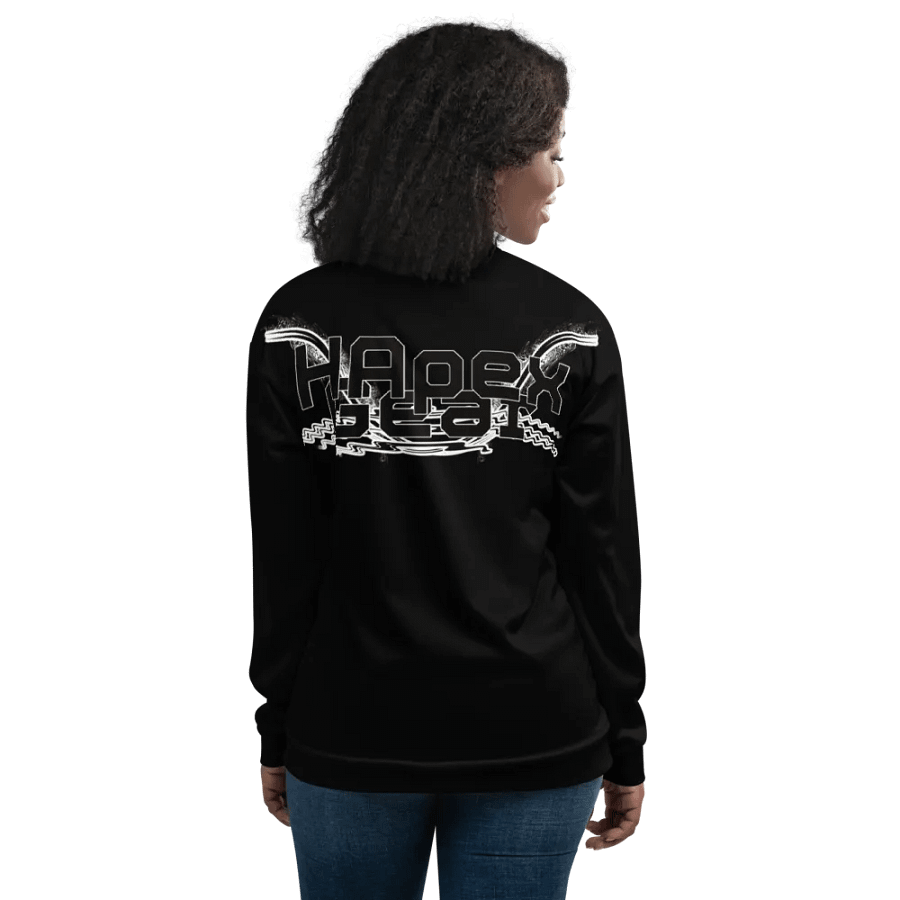 Bomber Jacket - Black - Black HApex Gear Black Logo product image (12)