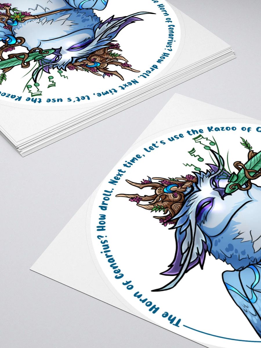 Kazoo of Q'onzu Sticker product image (4)
