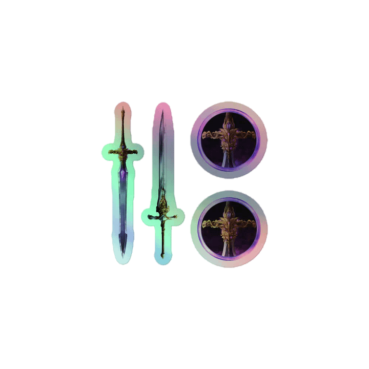 Hazeblade Holographic Sticker Set product image (1)