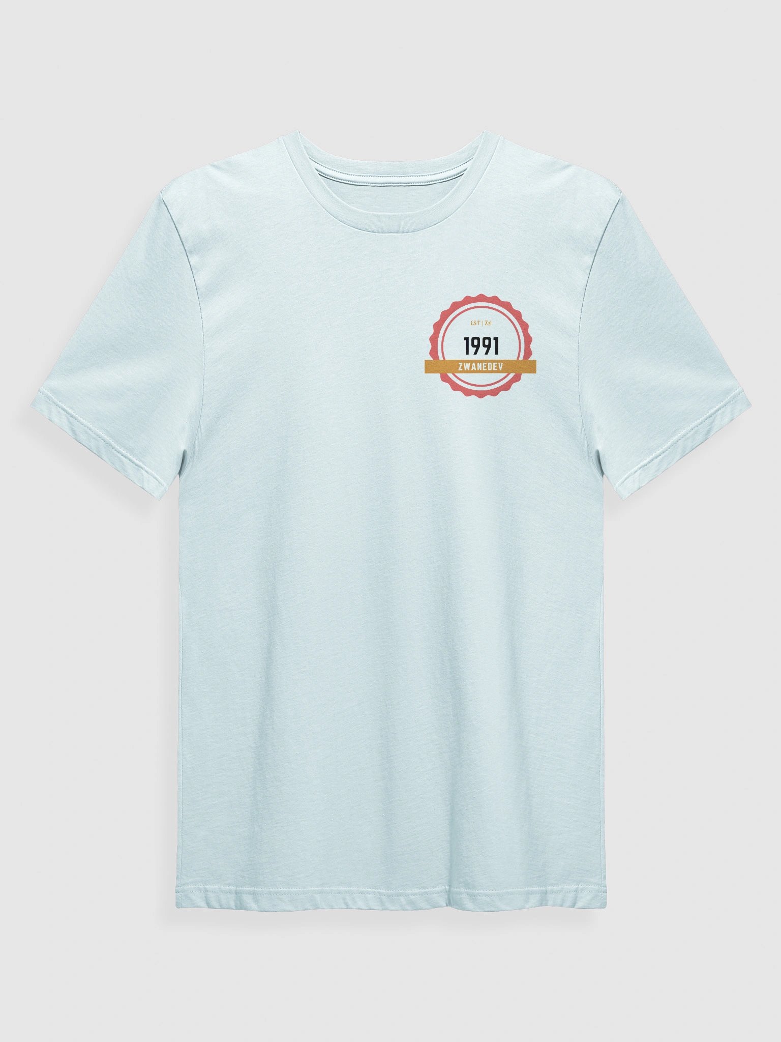 ZwaneDev | Light Blue Simple T Ξ product image (1)