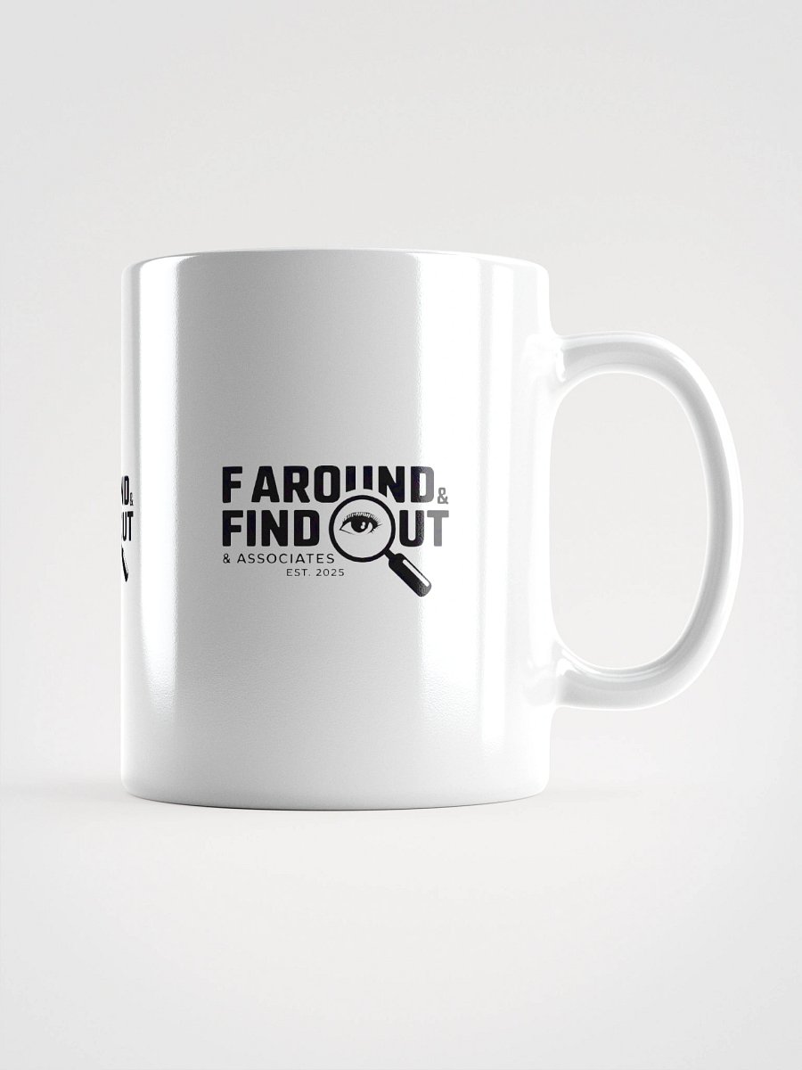 F AROUND Circuitry Blueprint Mug product image (1)