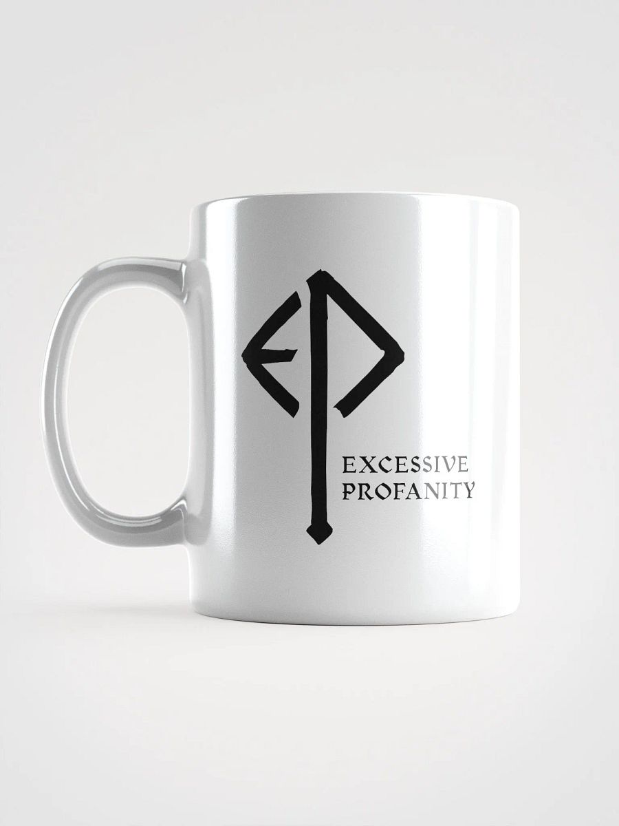 Executioner Rune Mug - Black on White product image (18)