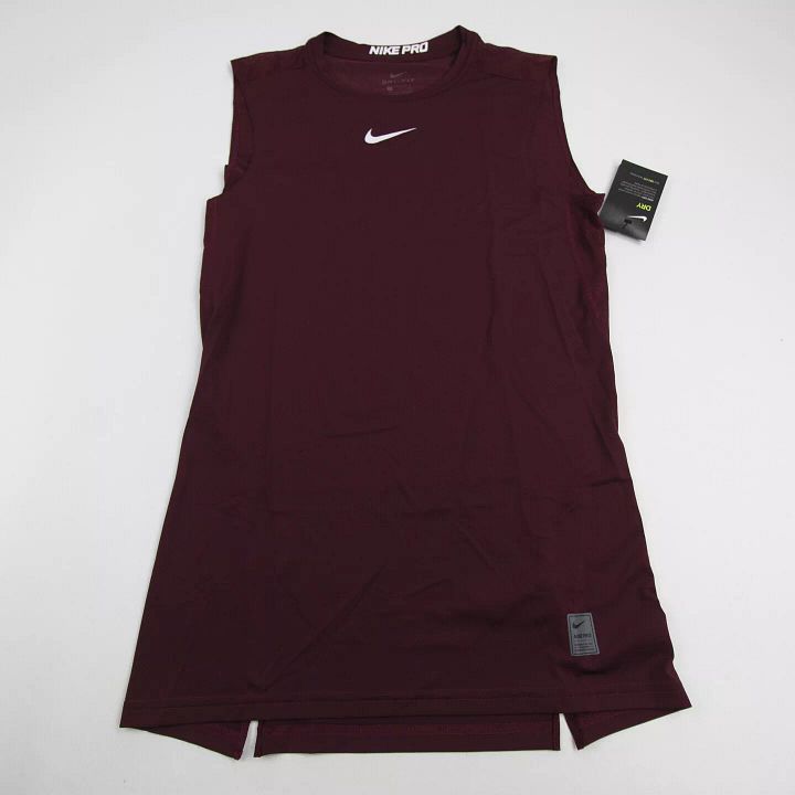 Nike Pro Dri-Fit Sleeveless Shirt Men's Maroon New with Tags product image (1)