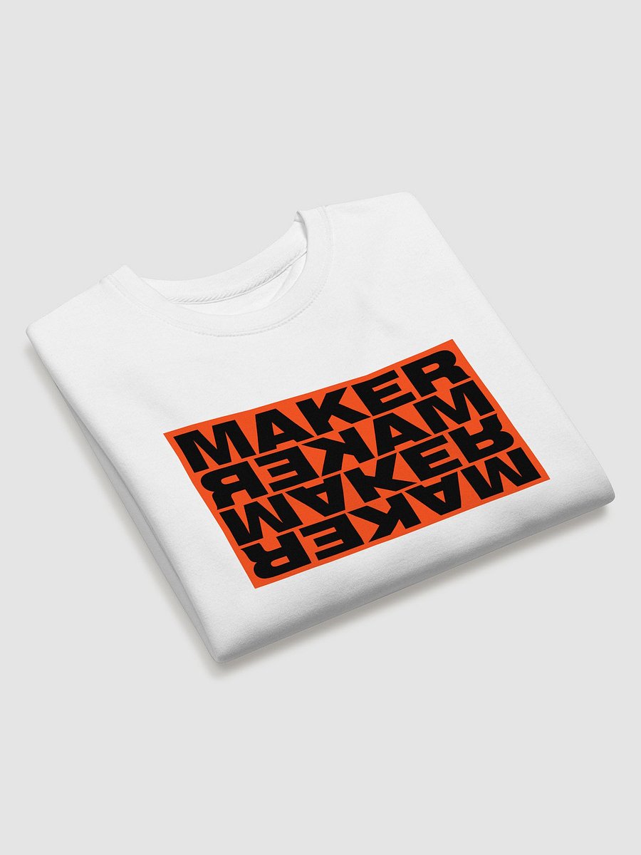 "MAKER" Cotton Heritage Premium Sweatshirt product image (3)