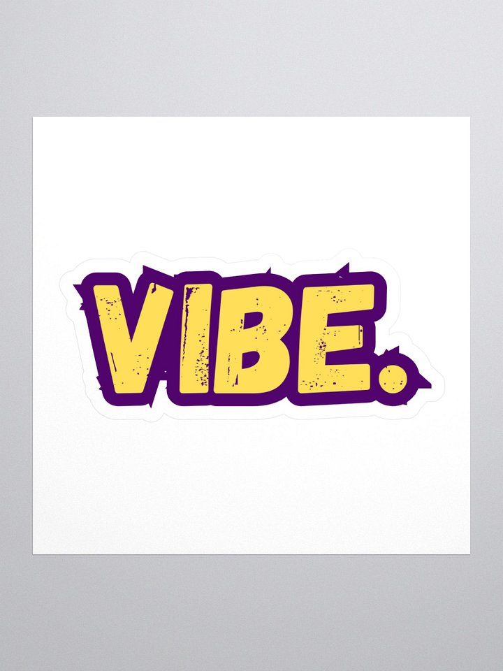 💜 VIBE. Sticker – Spread the Energy product image (1)