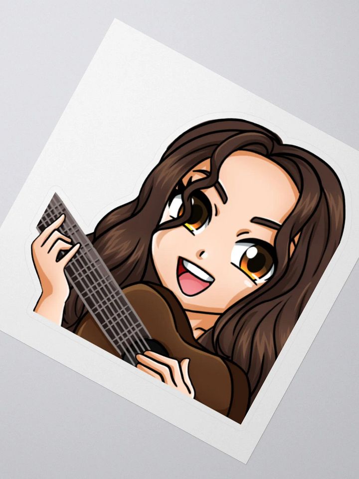 Chloe Guitar Emote Sticker product image (2)