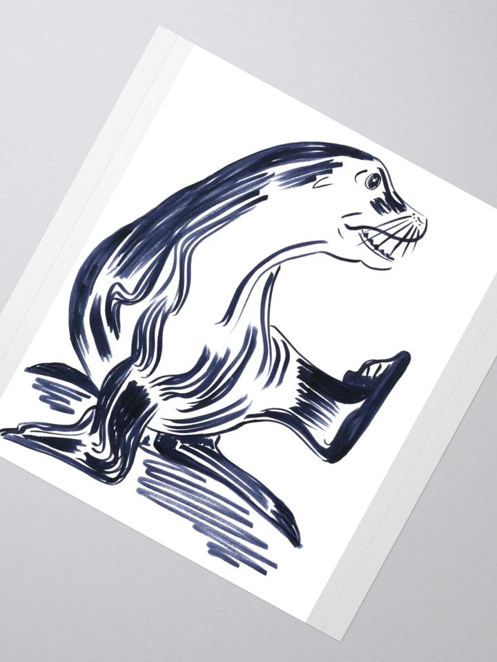 Happy Seal Sticker product image (5)