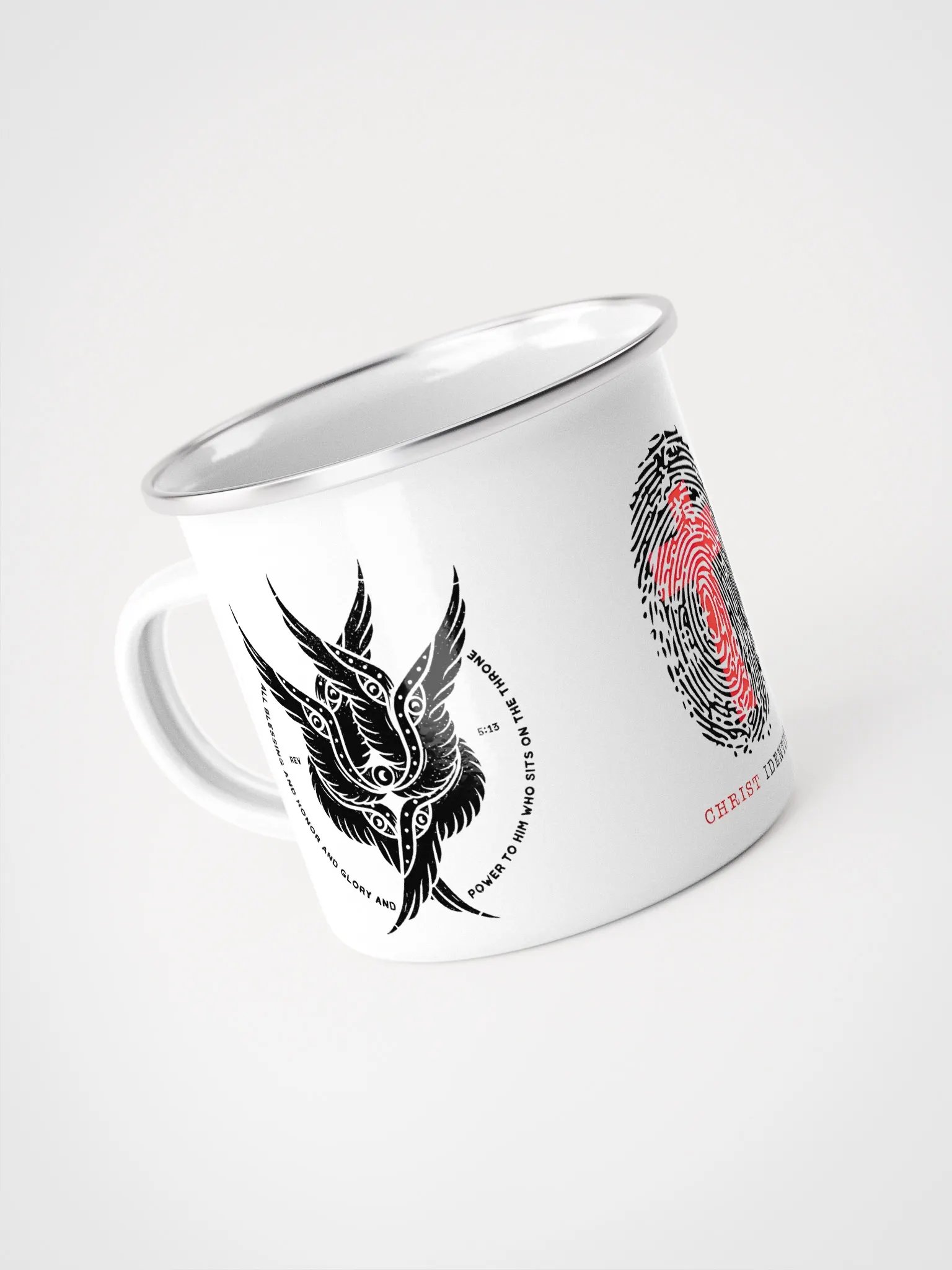 Red Cross Enamel Mug product image (4)