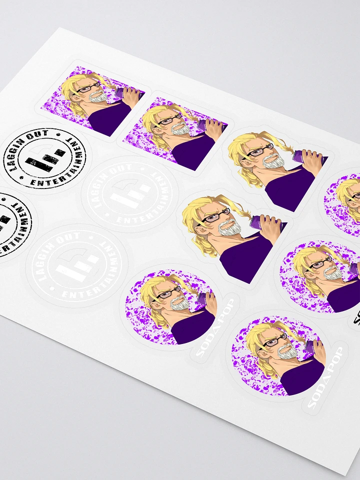 Laggin'Out sticker sheet product image (2)