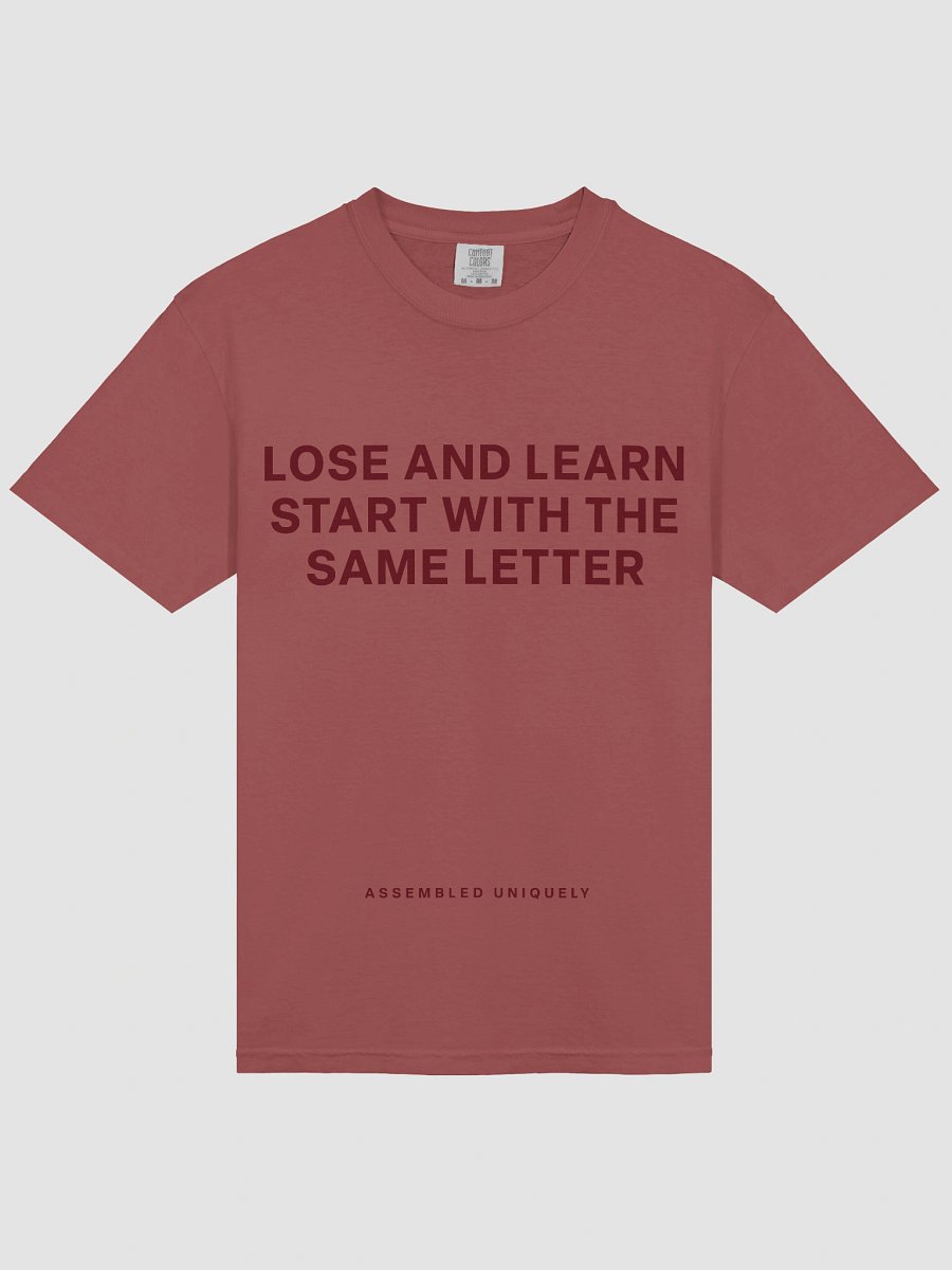 Lose and Learn (Maroon Letters) product image (14)