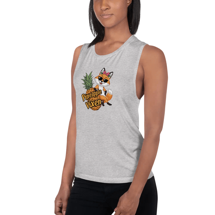 Pineapple Vixen Swinger Wife Women's Flowy Tank product image (10)