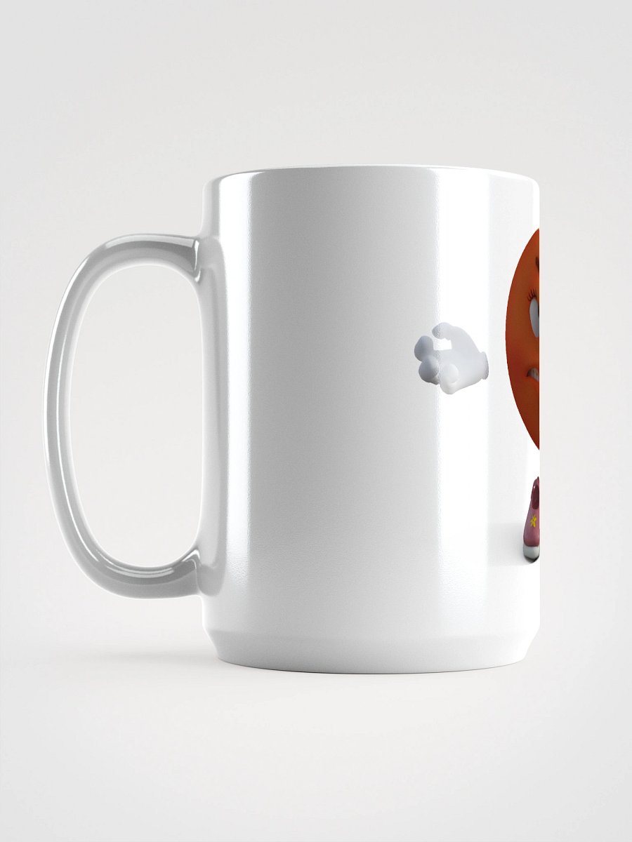 Expressive Orange Face Mug product image (6)