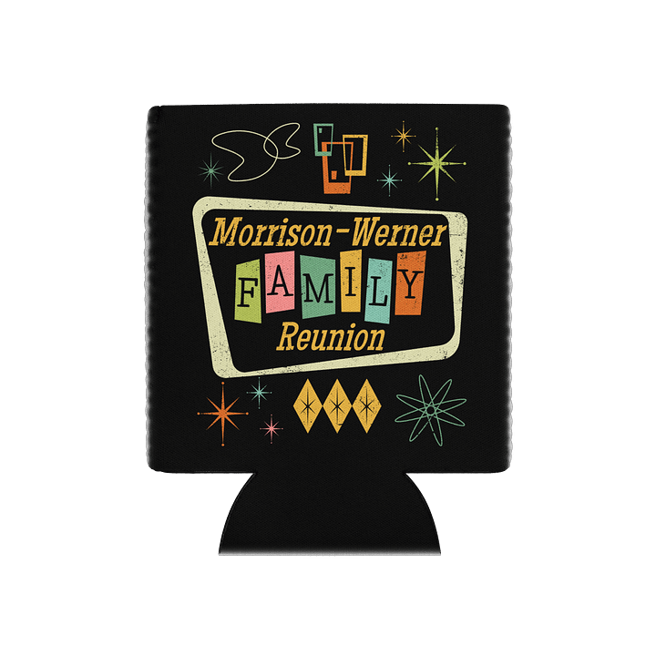 "Atomic Age" 12 oz. Can Coozie product image (1)