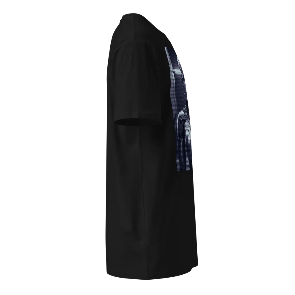 Beyond Human. Beyond Limits Static Robot Design - 100% Cotton T-Shirt product image (3)