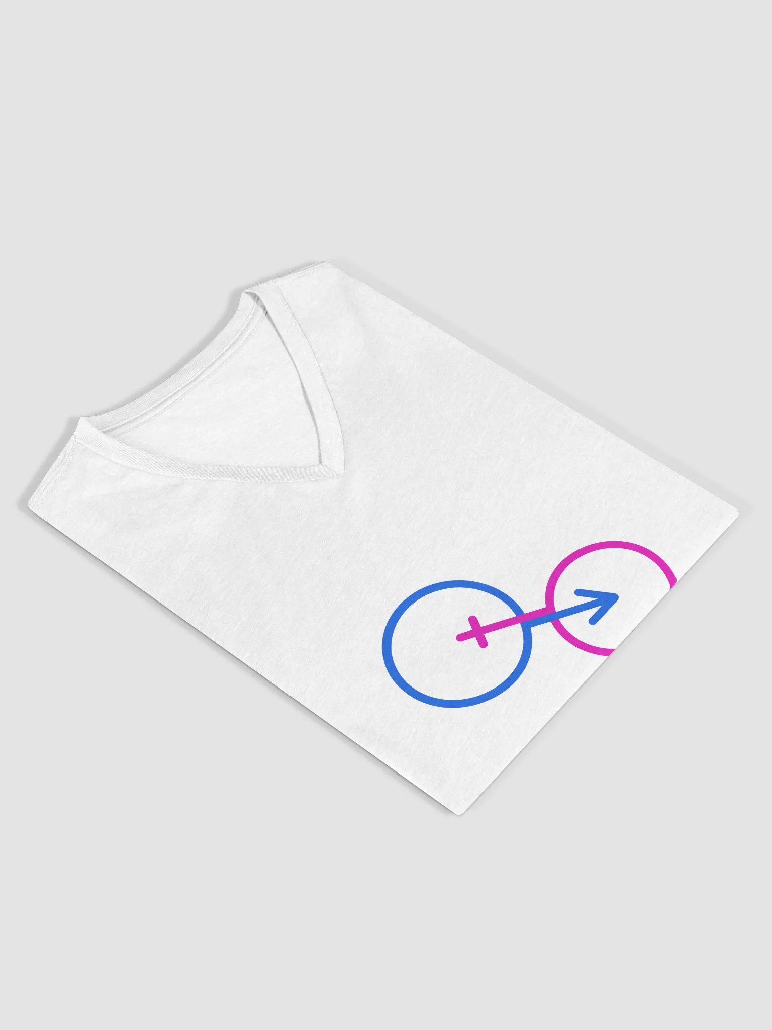 Connected Man & Woman Women's V-Neck Tee product image (9)