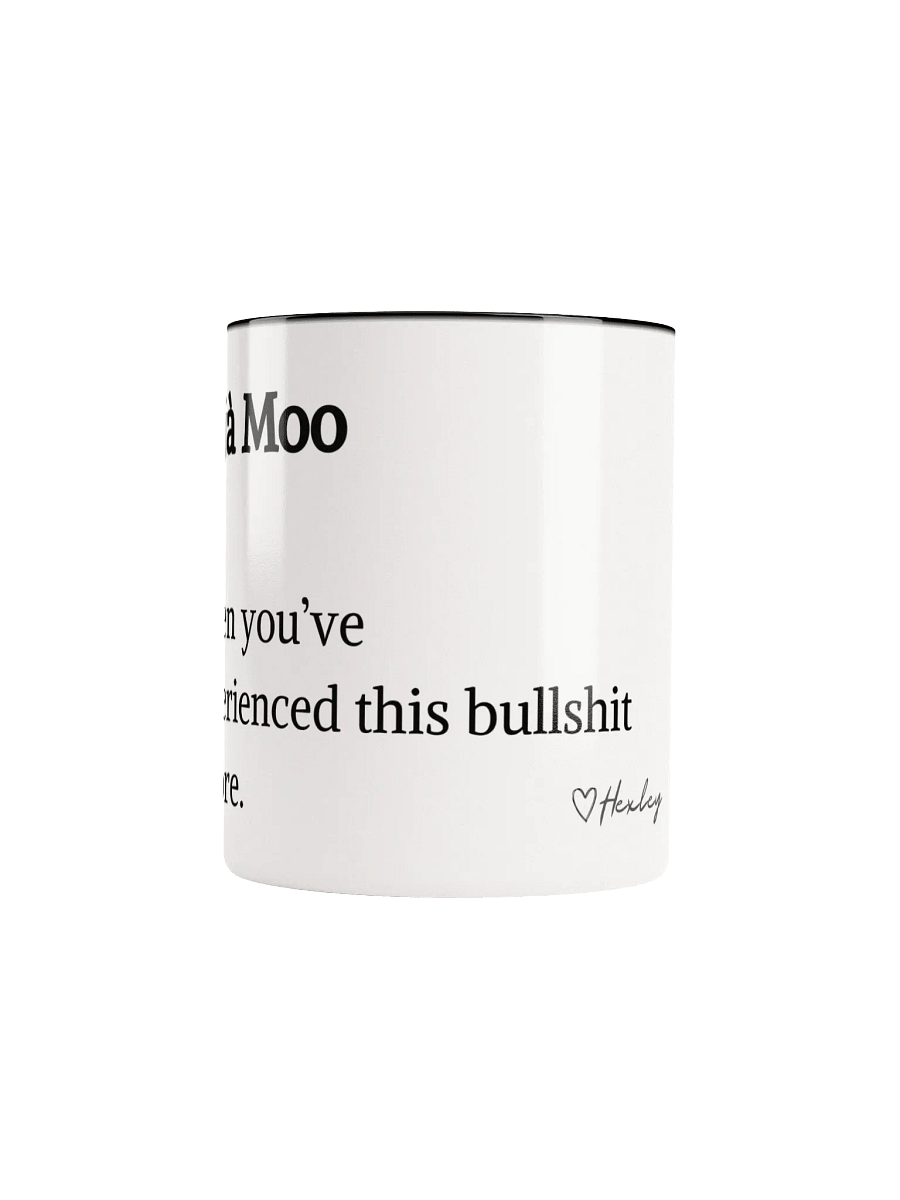 'Déjà Moo' Ceramic Mug product image (5)