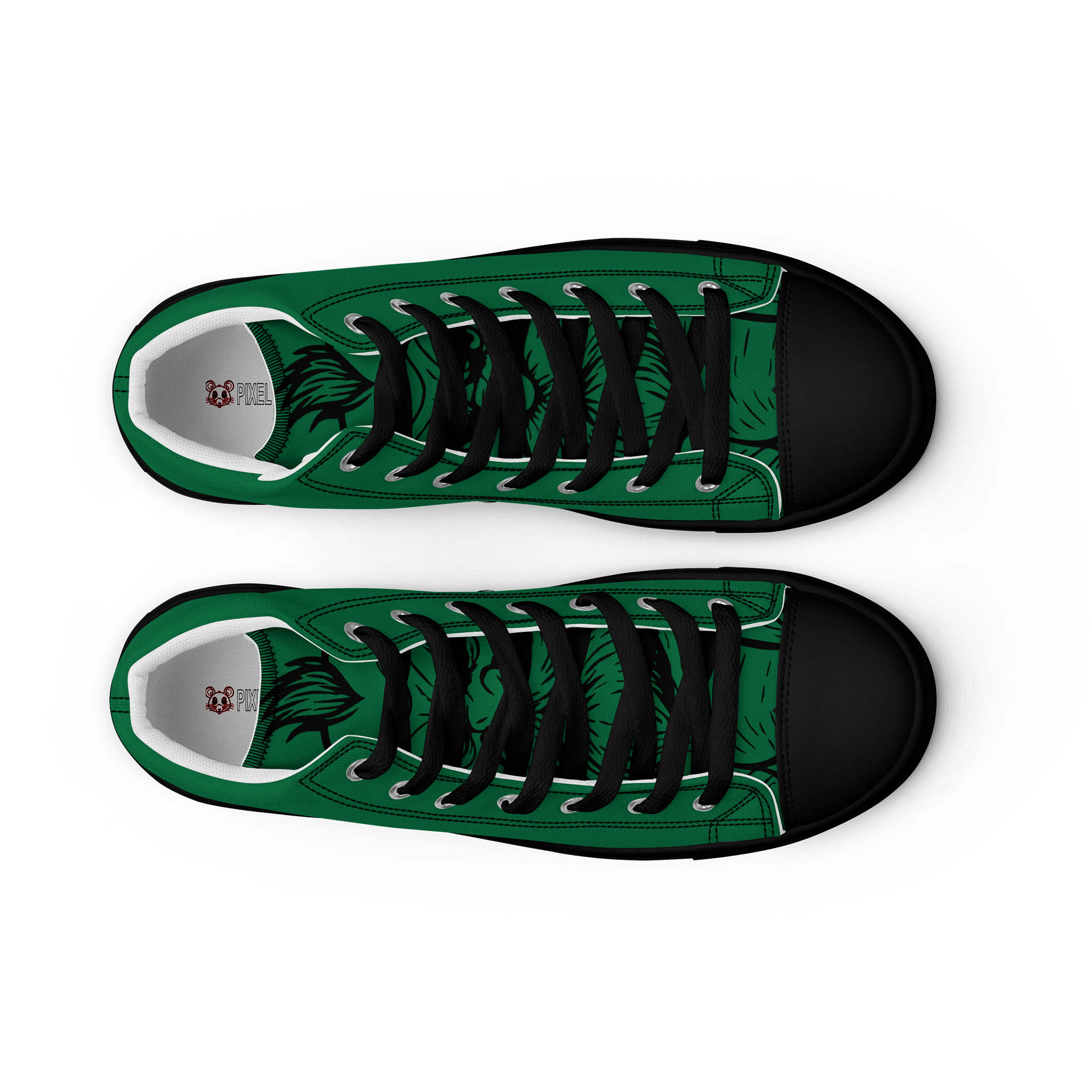 Gromthar Men's High Top Canvas Shoes product image (12)