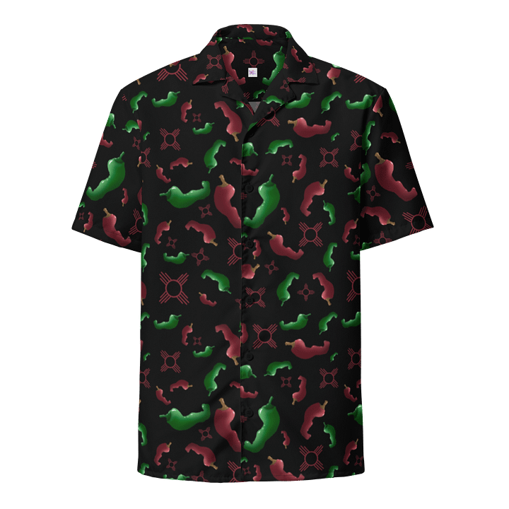 New Mexico Red & Green chile Zia Hawaiian Shirt product image (2)