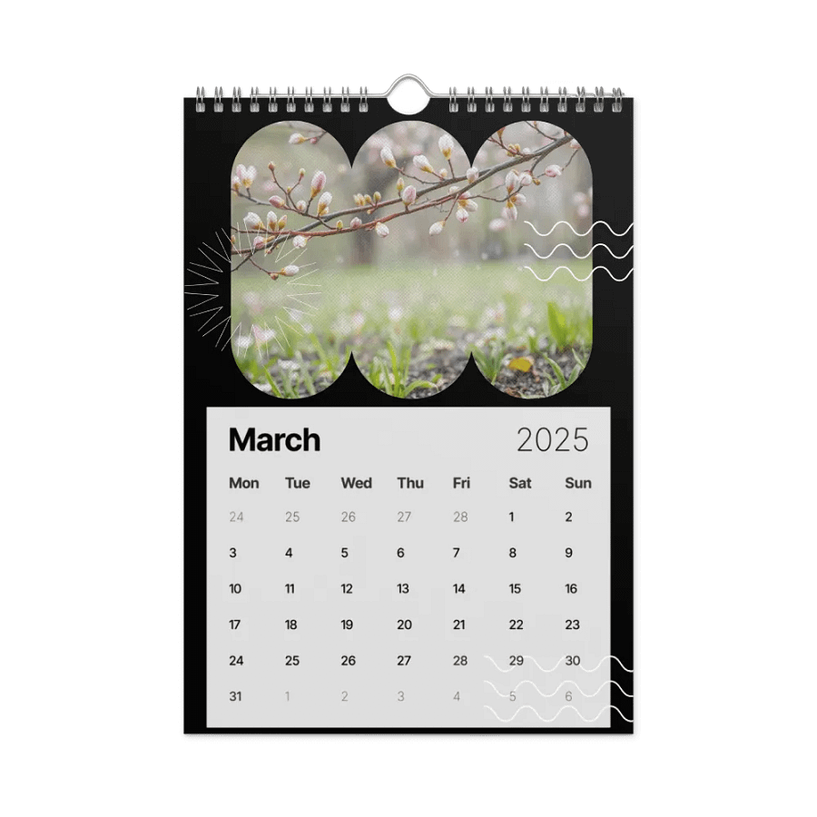 SEASONAL NATURE WALL CALENDAR 2025 product image (9)