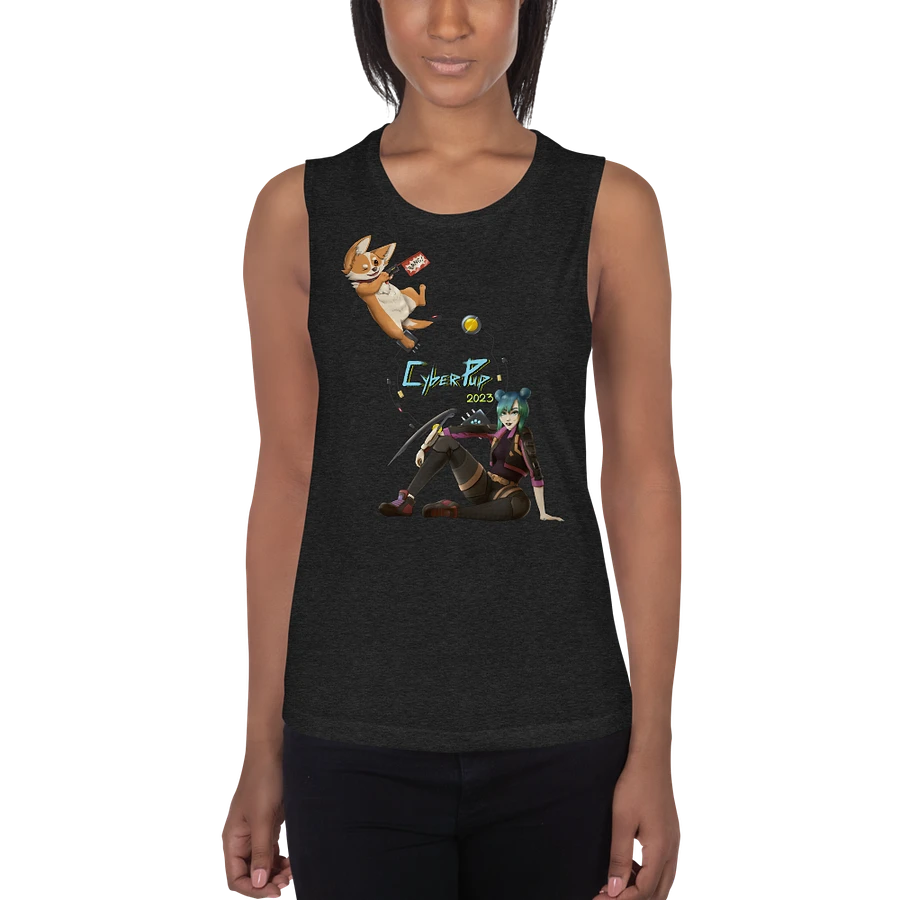 CYBERPUP//MANAGER | FEMME FIT TANK product image (2)