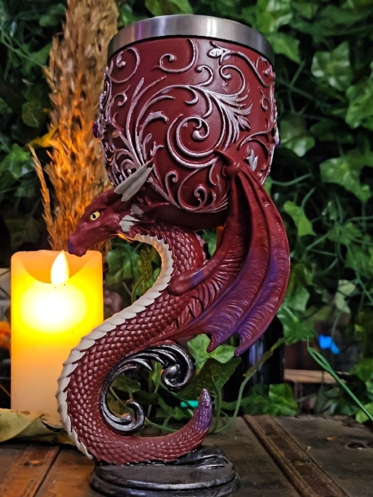 The Armored Kingdom Emberforge Red Draconian Dragon Goblets product image (4)