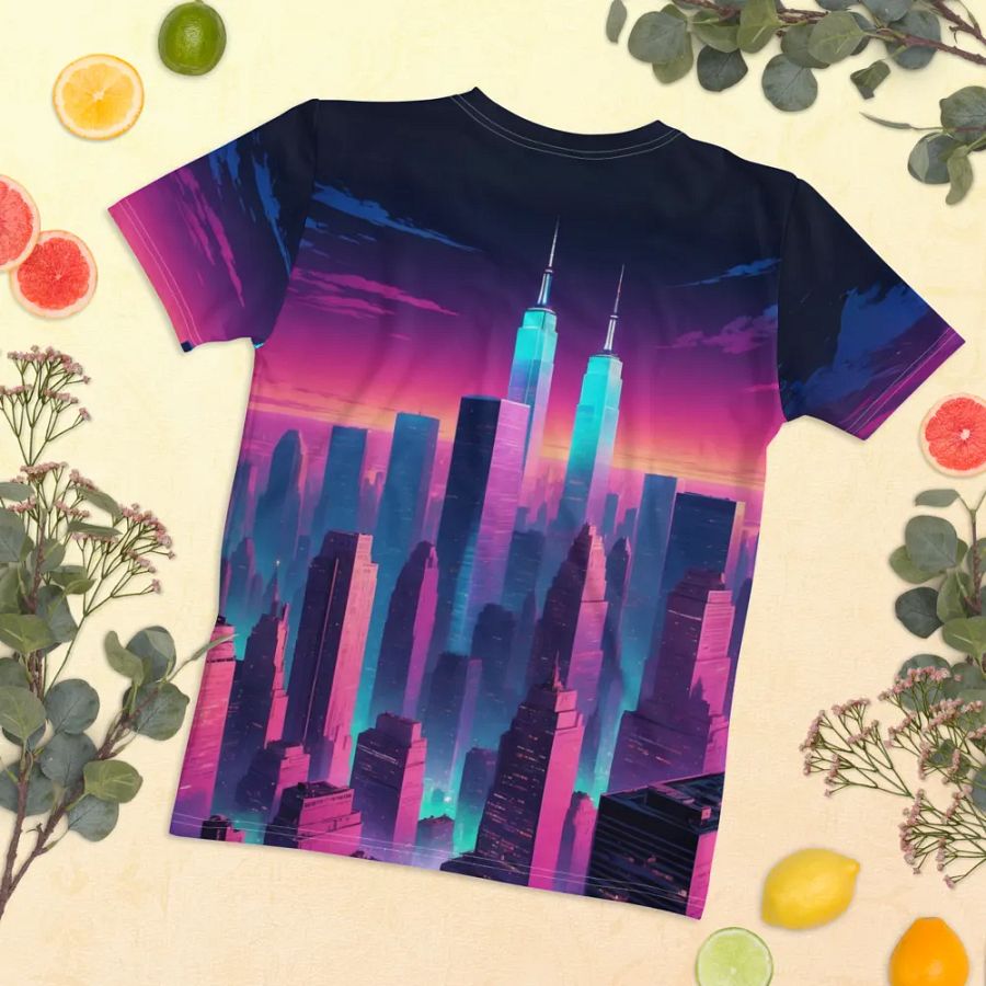 Vaporwave New York City T-shirt product image (6)