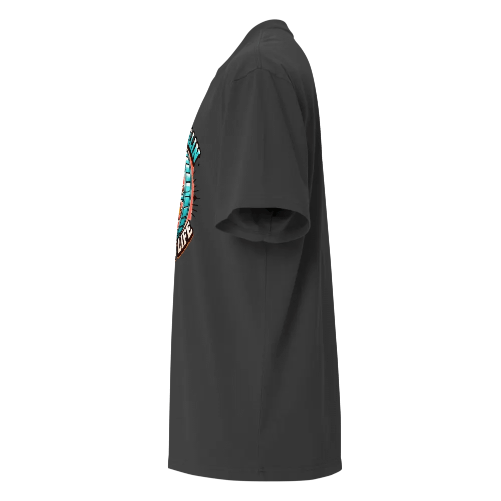 Happy Hamster on a Wheel Just Rollin' Through Life Classic T-Shirt product image (5)