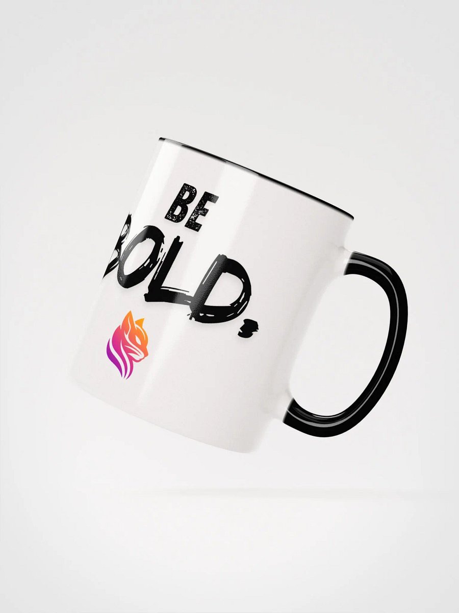 BE BOLD. - Premium Ceramic Mug with Color Inside product image (2)