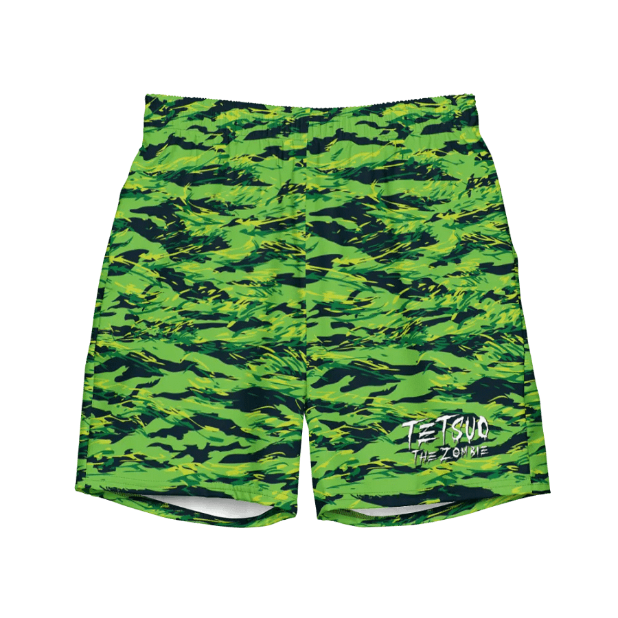 Green Camo Swim Trunks product image (3)