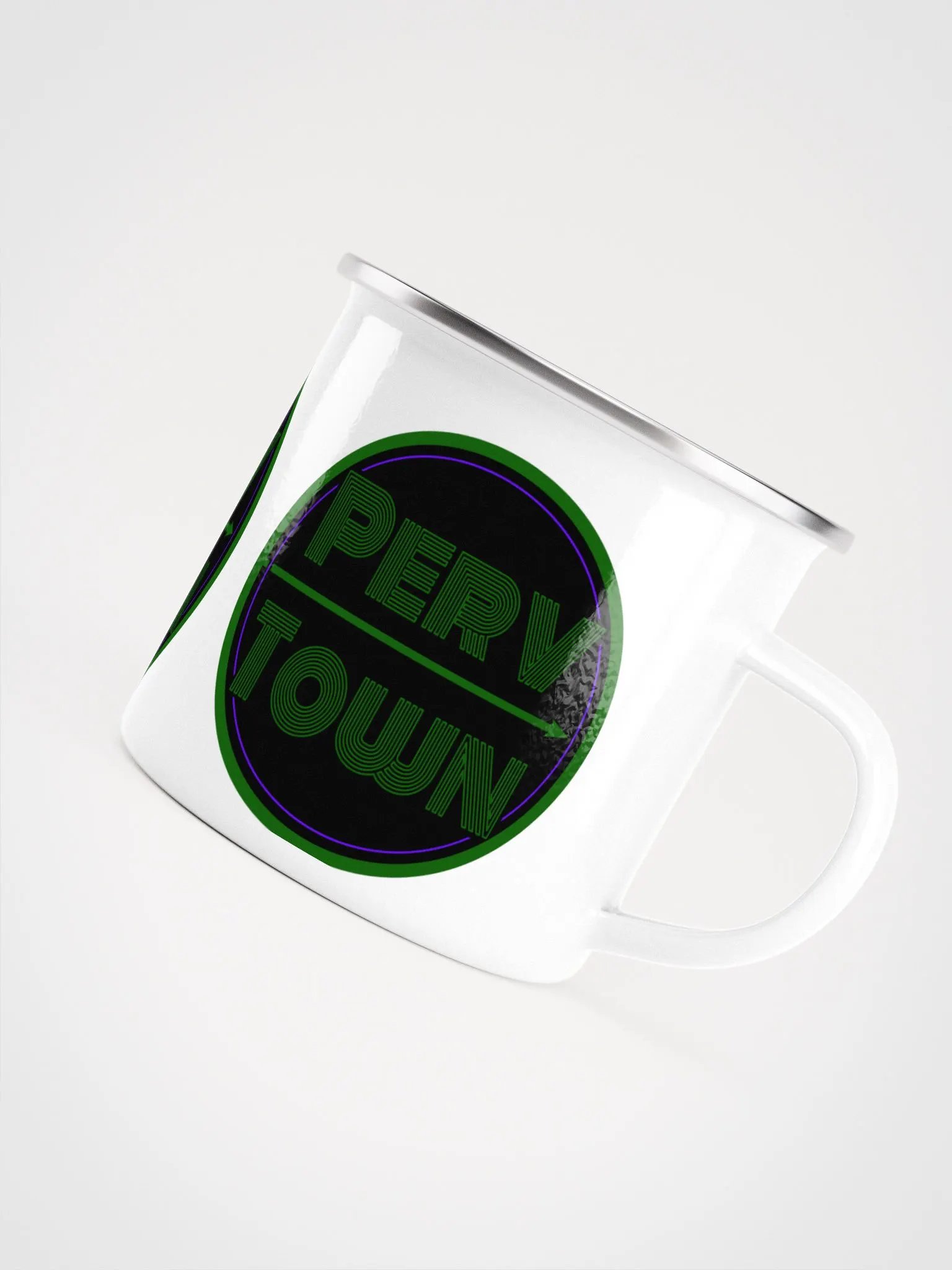 PERV TOWN Enamel Mug | EU & US product image (5)