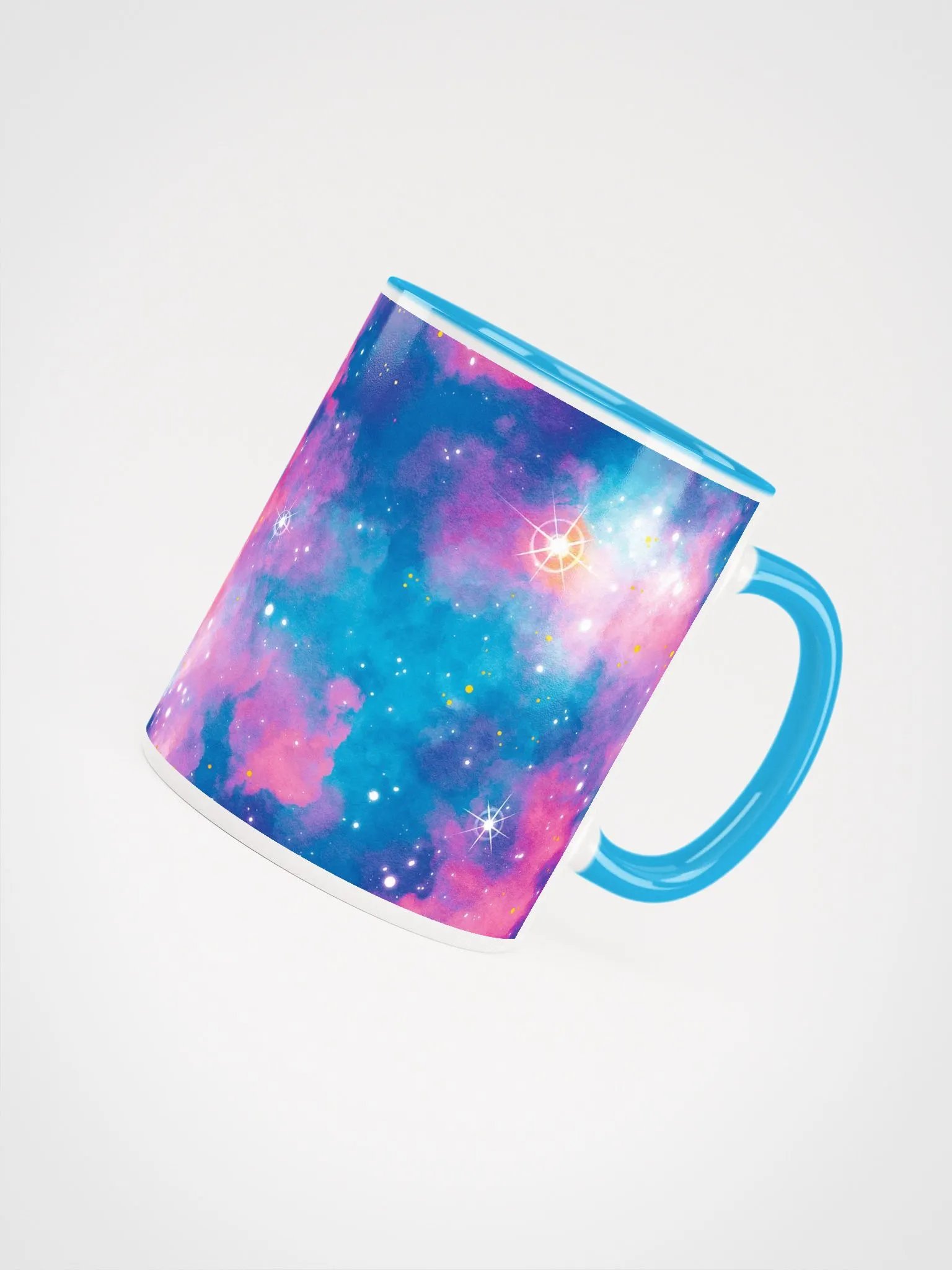 Cotton Candy Galaxy - Mug with inside color product image (13)