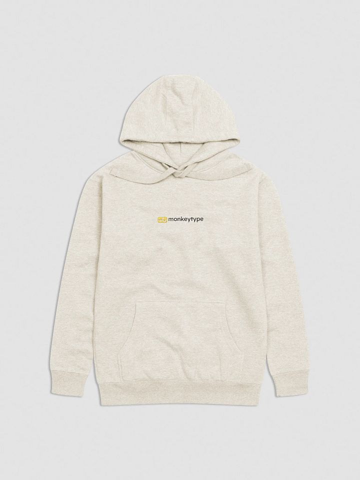 Dark Wordmark Hoodie (Embroidered) product image (2)